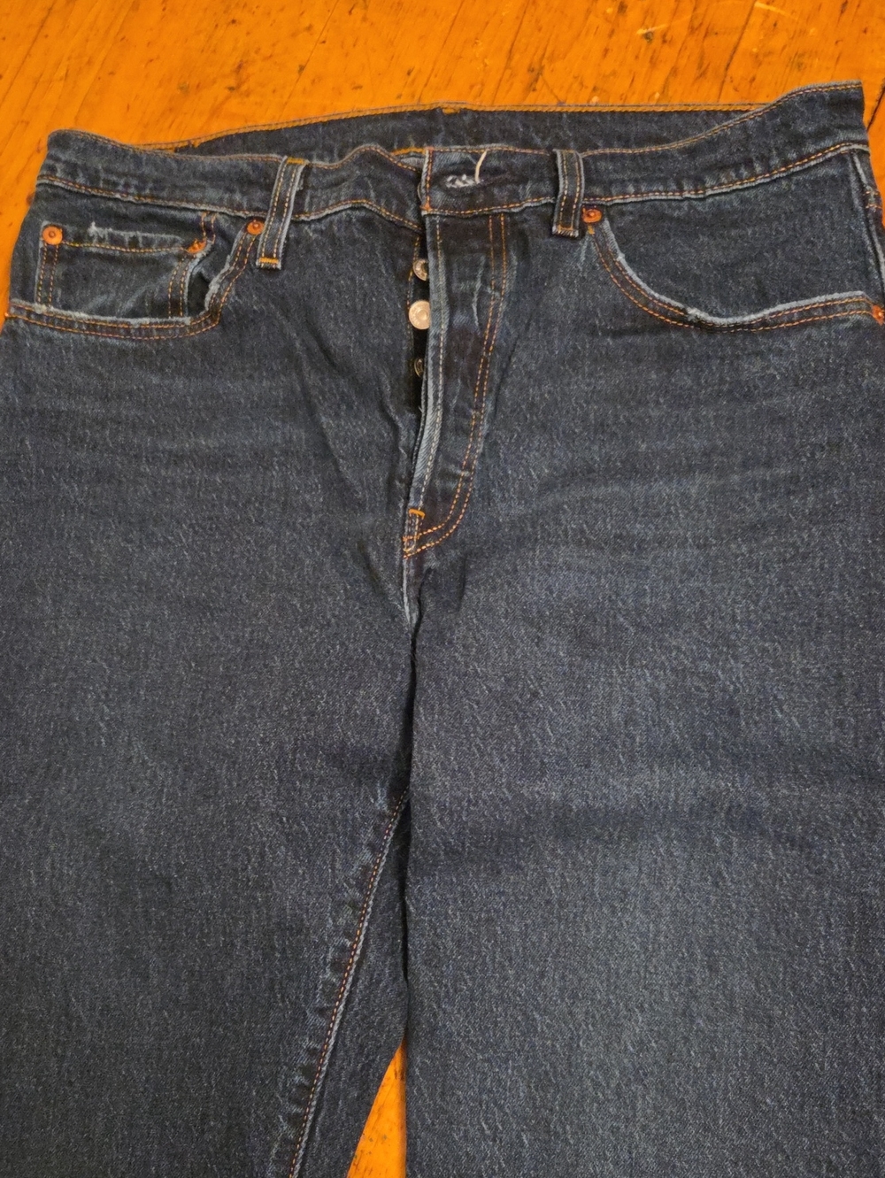 Levi's Women's Dark Blue Straight Leg Jeans